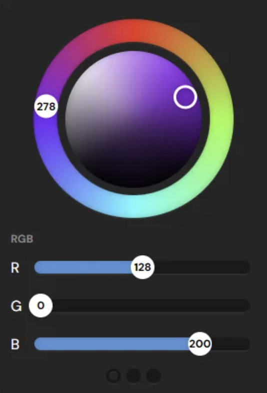 Custom Colors
