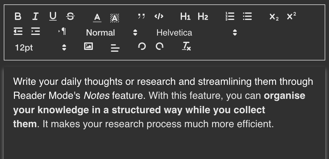 Notes